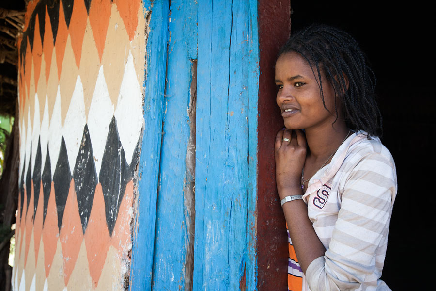 223   Girl from the Gurage minority   Ethiopia